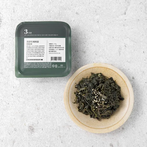 집반찬연구소 건 곤드레 볶음, 170g, 1개