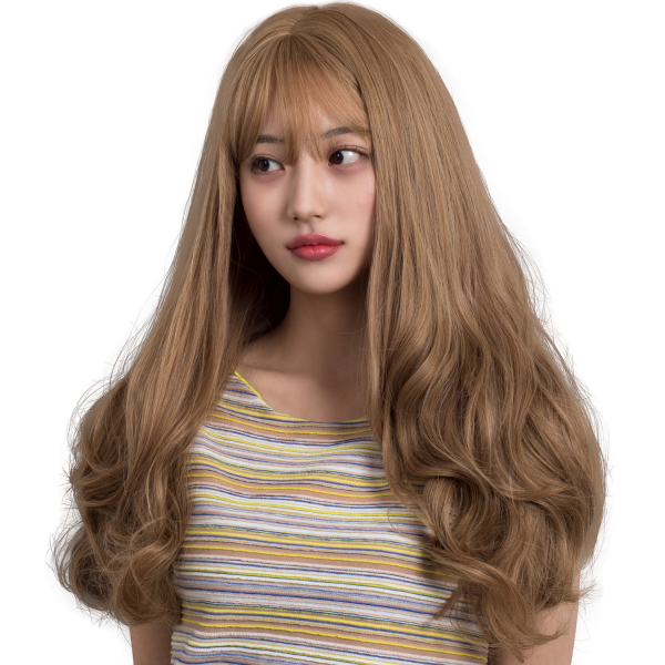 가발위드 바비스토리 전체가발 + 가발망 세트 애쉬골드브라운 1세트