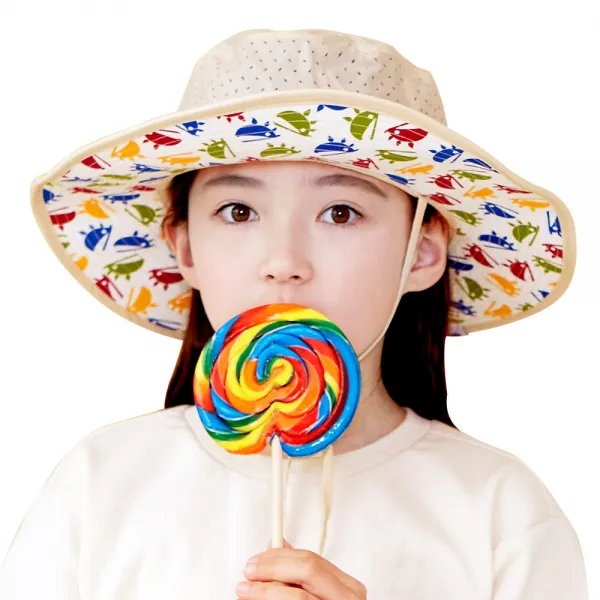 썬글레이드 아동용 UV 와이어 캠핑햇