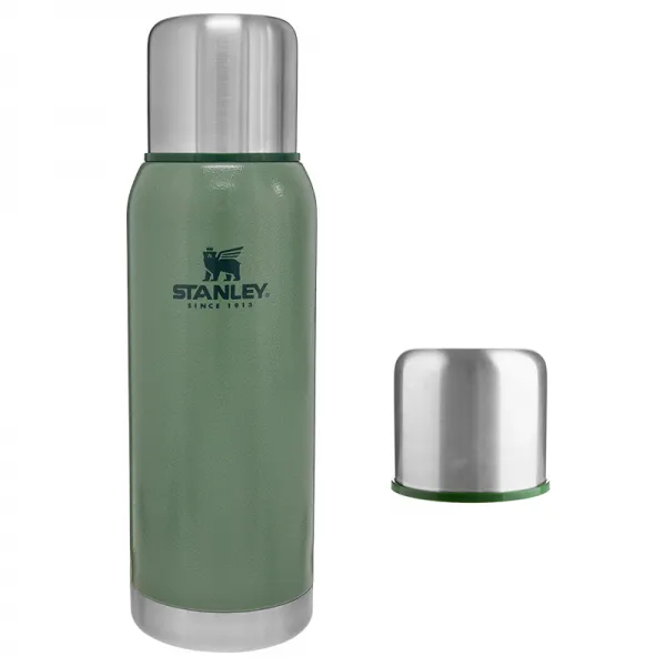 스탠리 어드벤처 진공 보온병+교체 컵 해머톤 그린 1l