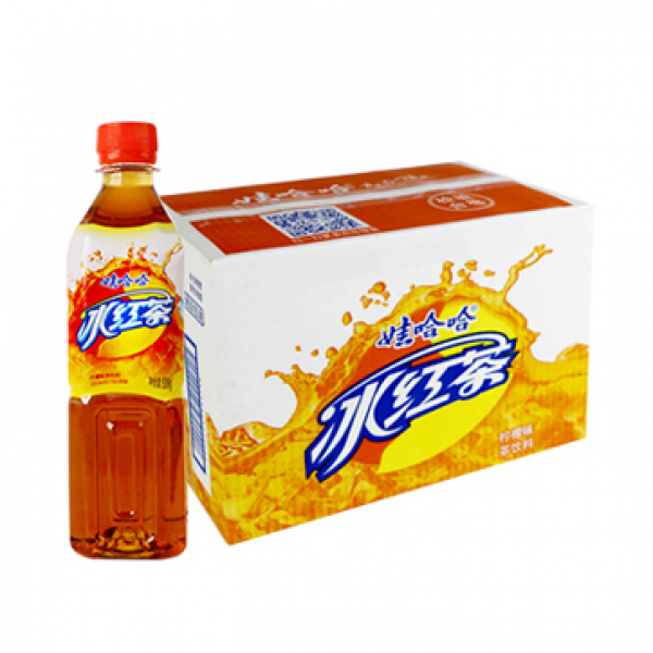 와하하 빙홍차 아이스티, 490ml, 15개