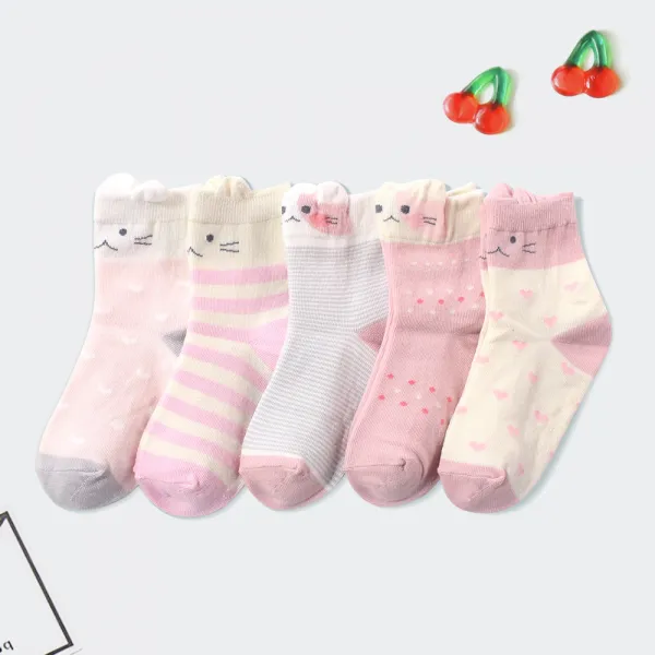 비단길 아동용 J글루비 양말 6켤레