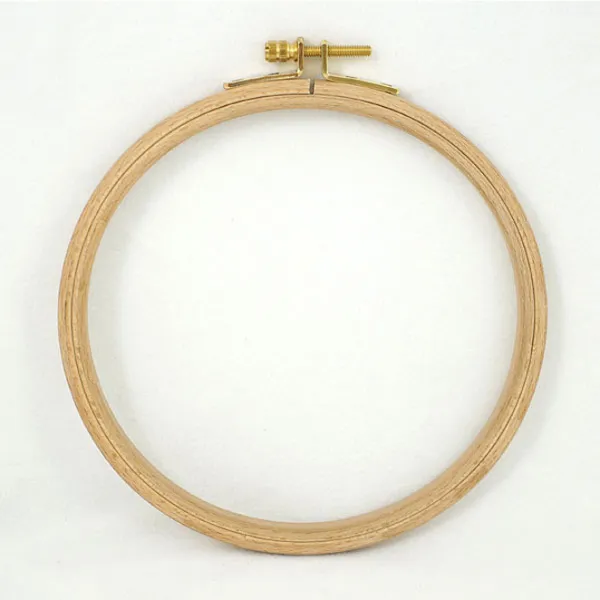 나무수틀 원형 0.8x15.5 cm, 1개