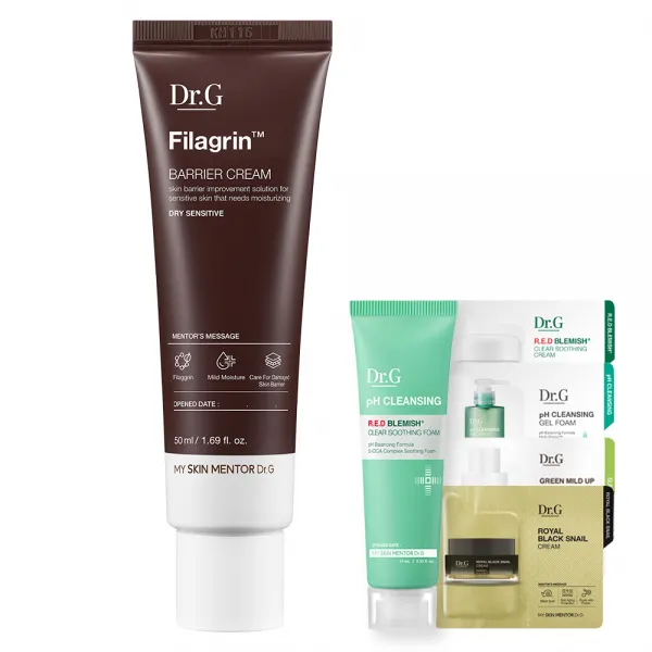 닥터지 필라그린 배리어 민감건성 크림 50ml + 5종키트, 1세트