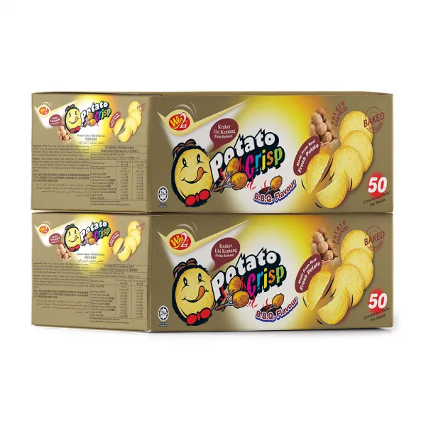 포테이토 크리스프 스낵 바베큐맛 50개입 1kg 2개
