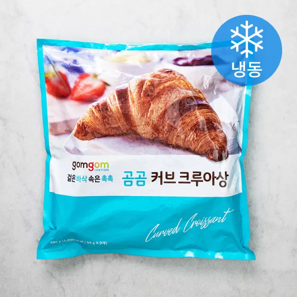 곰곰 커브 크로와상, 486g, 1개