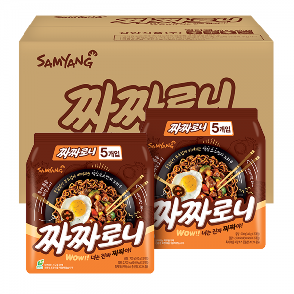 삼양 짜짜로니, 700g, 8개