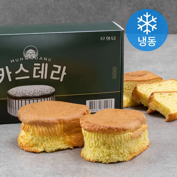 무화당 카스텔라 (냉동), 100g, 3개