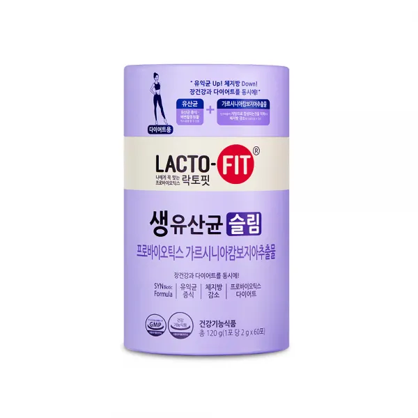 종근당건강 락토핏 생유산균 슬림, 2g, 60개