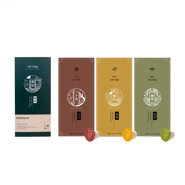 전통 티캡슐 쌍화 3.5g x 10p + 십전 3.5g x 10p + 체감 3.1g x 10p 세트, 1세트