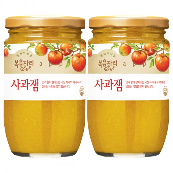 복음자리 사과잼 480g 2개