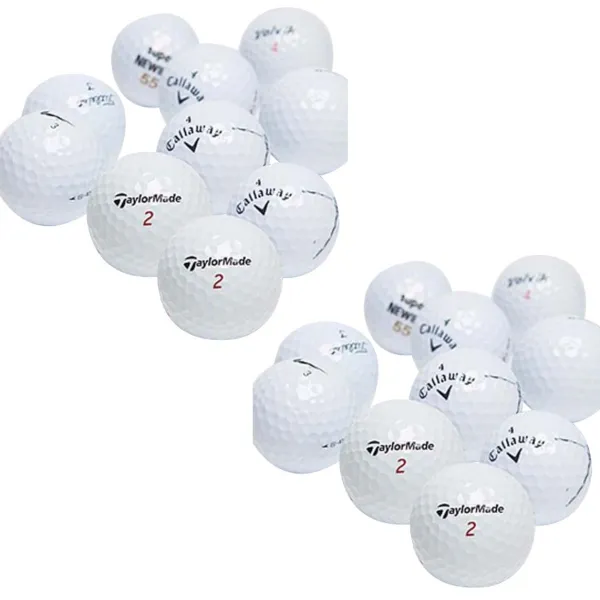 브랜드혼합 로스트볼 중급, 화이트, 20개