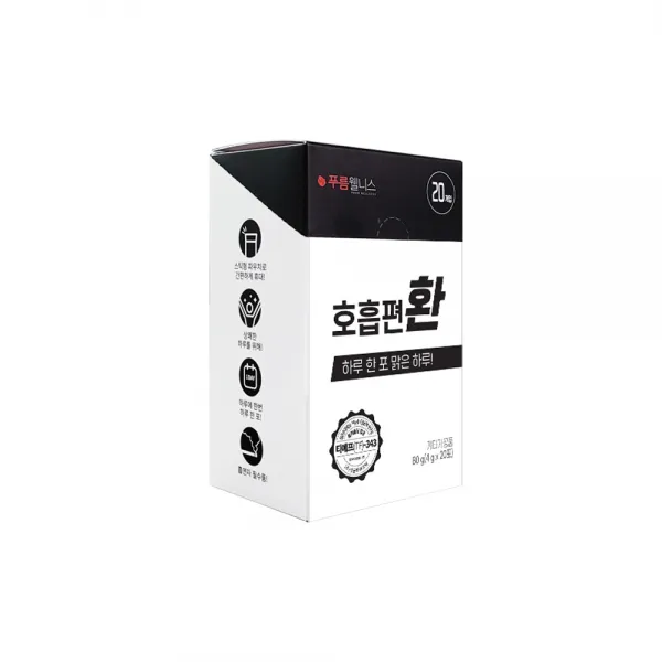 푸름웰니스 호흡편환 20p, 80g, 1개
