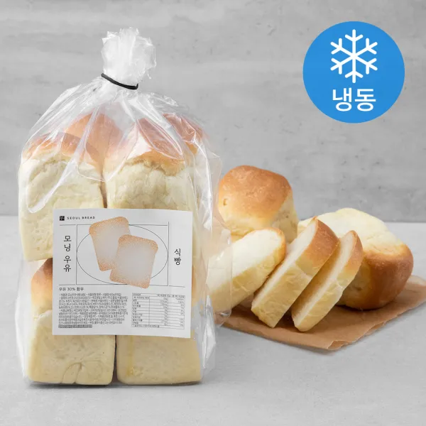 서울브레드 모닝 우유식빵 8p (냉동), 400g, 1개