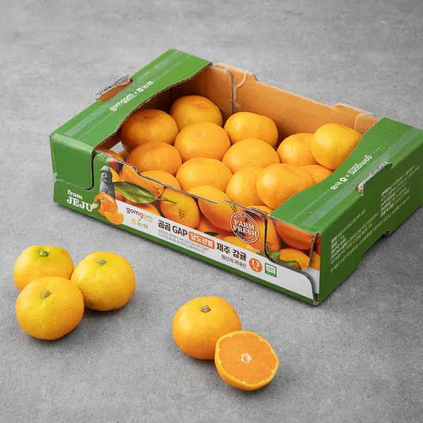 곰곰x농협 Gap 당도선별 제주 감귤 1.3kg 1개