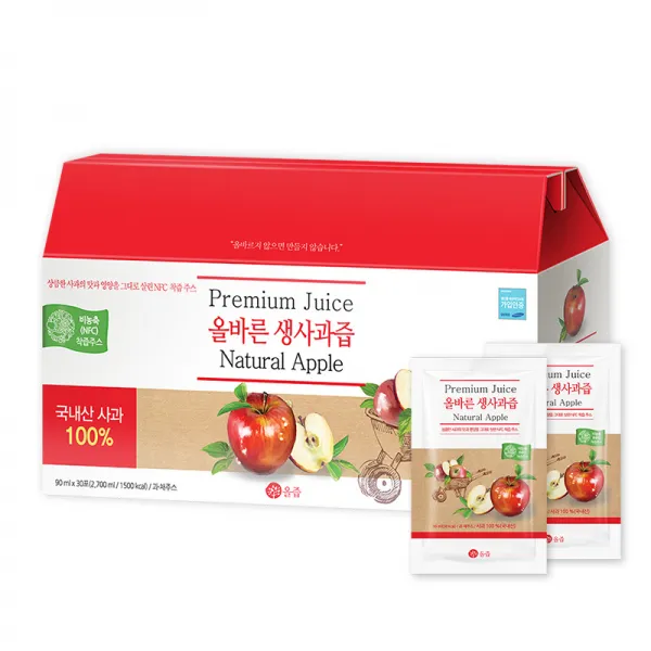 올즙 올바른 생사과즙, 90ml, 30포