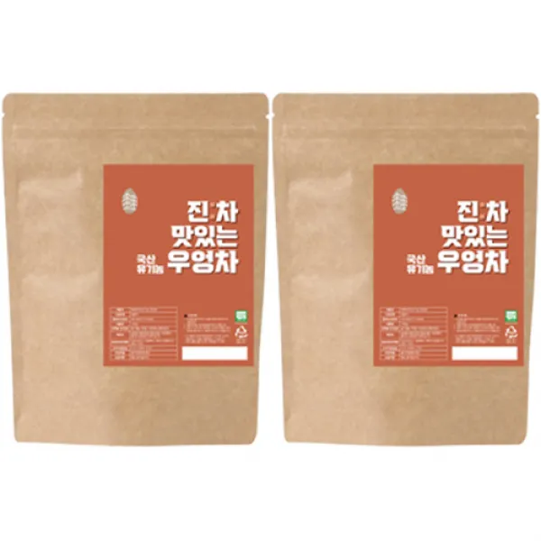 바래미댁 유기농 우엉차, 2개, 100g