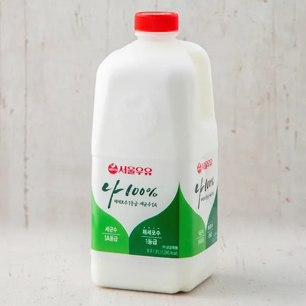 서울우유 1급A우유, 1800ml, 1개