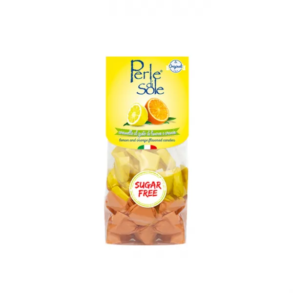 페르디솔레 포지타노 레몬 + 오렌지 혼합맛 슈가프리 캔디, 100g, 1개