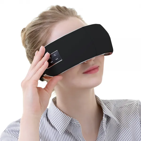 제스파 아이코어 무선 눈 마사지기, ZP2370B(블랙)
