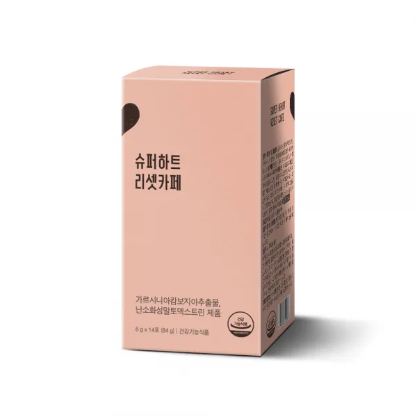 슈퍼하트 리셋카페 다이어트 커피, 6g, 14박스