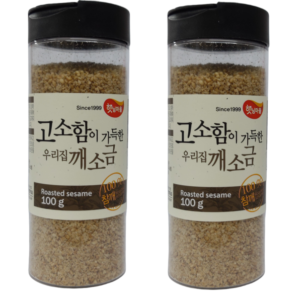 햇님마을 고소함이 가득한 우리집 깨소금, 100g, 2개