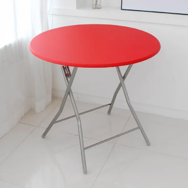 오에이데스크 원형테이블 대 레드