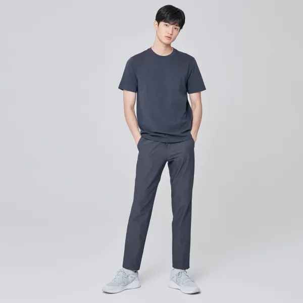 마인드브릿지 남성 쿨론 효소가공 티셔츠 MUTS0140, GREY