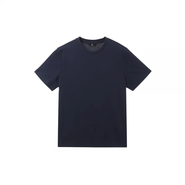 마인드브릿지 남성 쿨론 효소가공 티셔츠 MUTS0140, NAVY