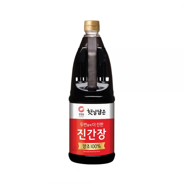 청정원 두번달여 더 진한 진간장, 1.7L, 1개