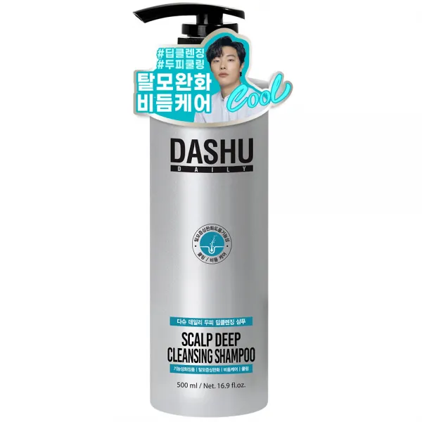 다슈 데일리 두피 딥클렌징 비듬케어 샴푸, 500ml, 1개