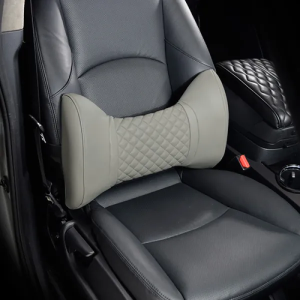 아임반 차량용 리본 허리쿠션 2세대 그레이