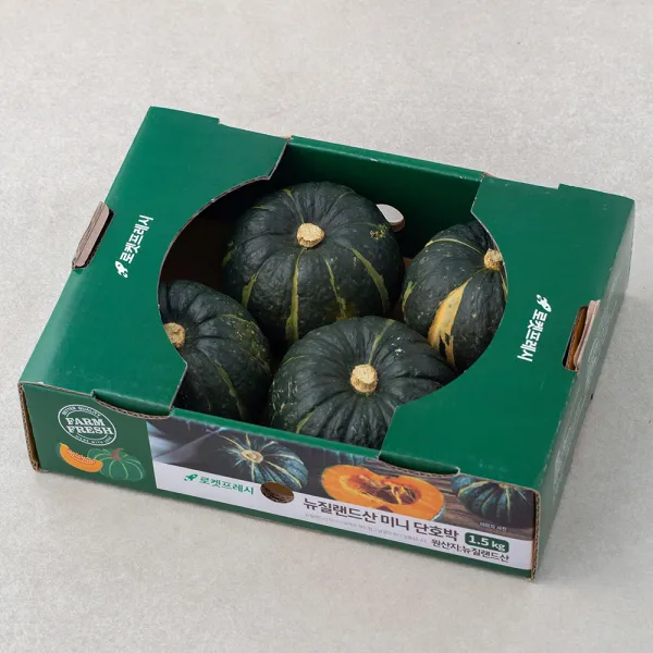 뉴질랜드 미니단호박, 1box, 1개