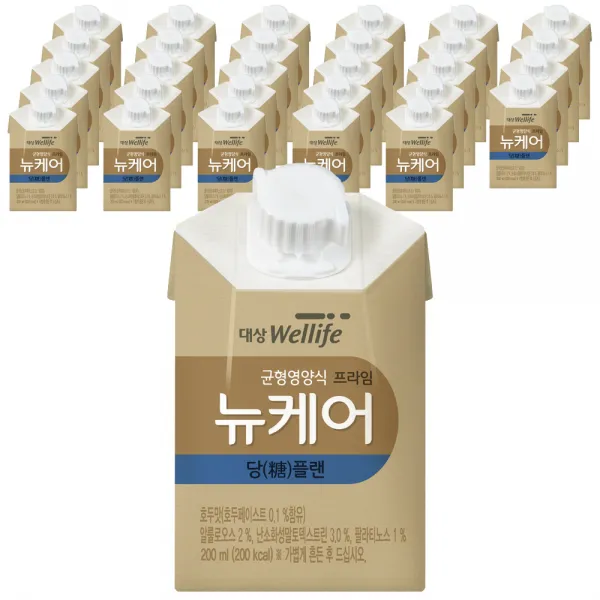 대상웰라이프 뉴케어 당플랜 당뇨환자영양식, 200ml, 30개