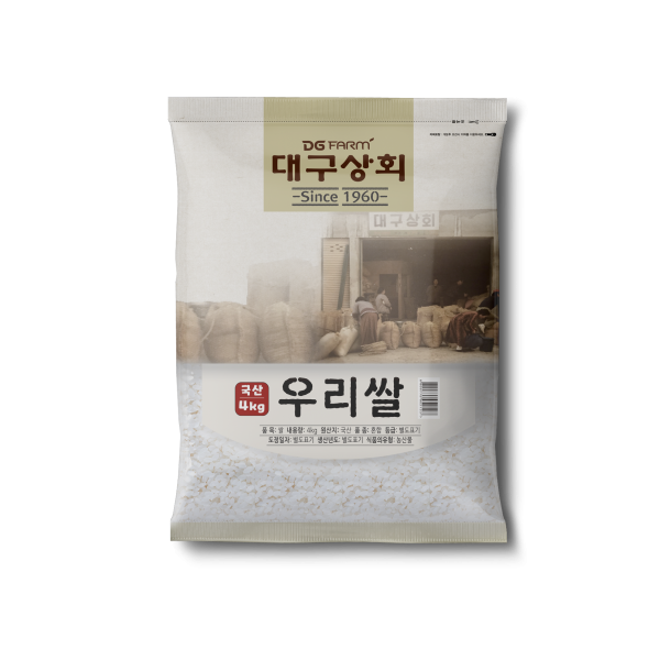 대구상회 우리쌀 4kg 1개