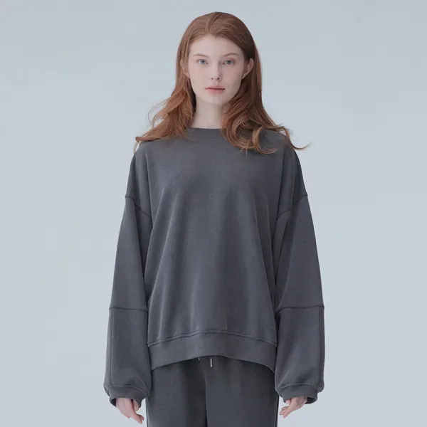 무디디 여성용 Pigment sweat shirt 맨투맨 001