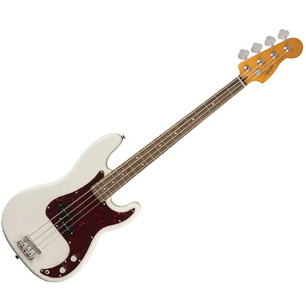 스콰이어 Classic Vibe 60s Precision Bass 기타 Laurel, 037-4510-505, OLYMPIC WHITE