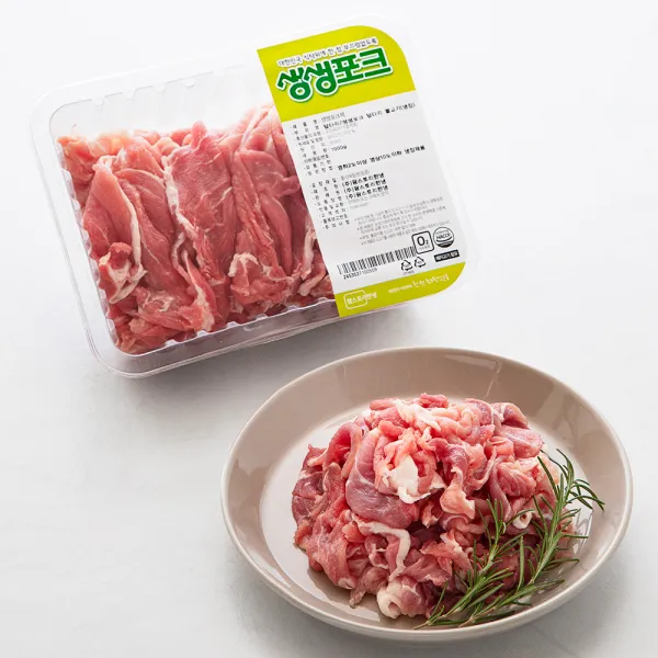 생생포크 돼지앞다리 불고기용 (냉장), 1000g, 1개