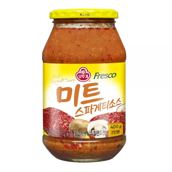 오뚜기 프레스코 미트 파스타 소스, 400g, 1개