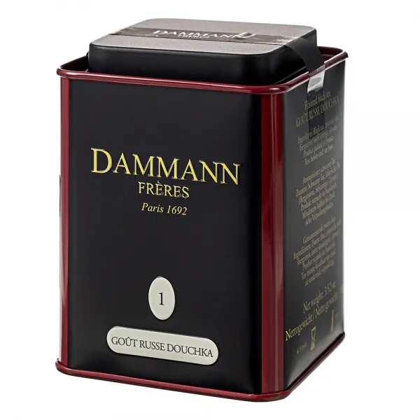 다만프레르 구 뤼스 더치카 차 틴케이스 100g 1개