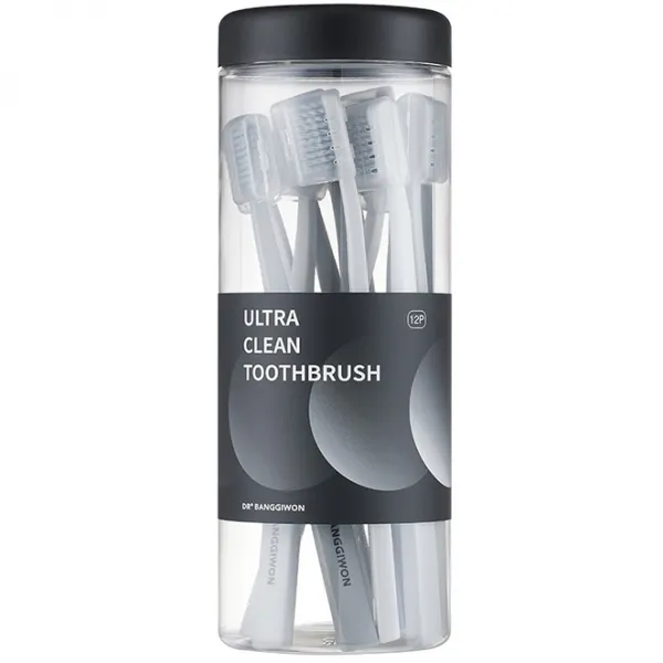 닥터방기원 깨끗한 치석케어 스파이럴모 칫솔 12개, 1세트