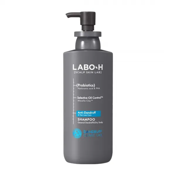 라보에이치 댄드러프 클리닉 일반 건성비듬 샴푸, 400ml, 1개