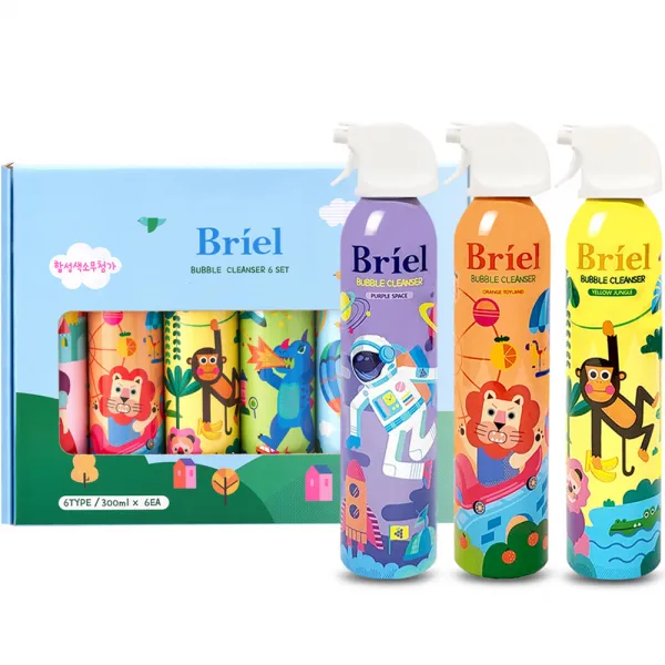 브리엘 버블클렌저 300ml 6종, 1세트