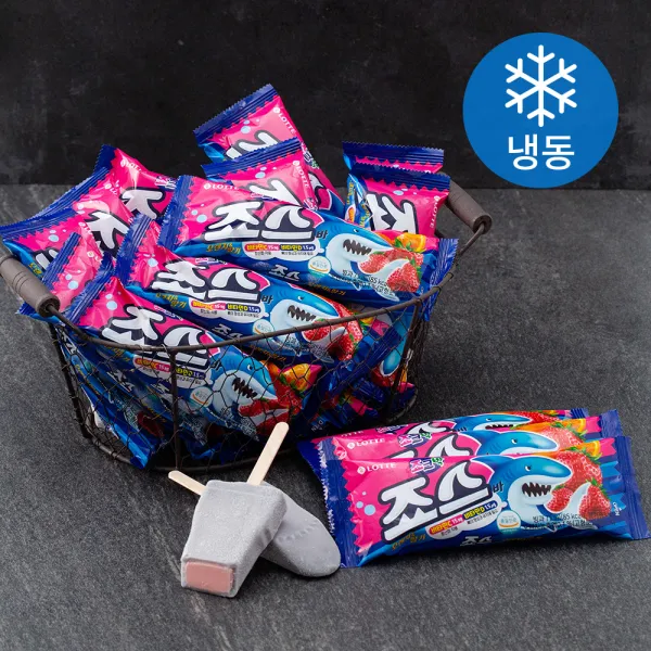 롯데제과 죠스바 아이스크림 냉동 75ml 24개