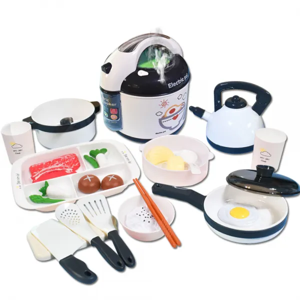 오즈토이 스팀 디너 밥솥 소꿉 주방놀이 46a 블랙