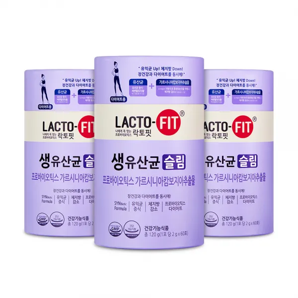 종근당건강 락토핏 생유산균 슬림, 2g, 180개