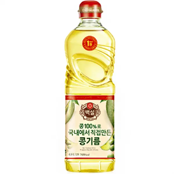 백설 콩기름 900ml 1개
