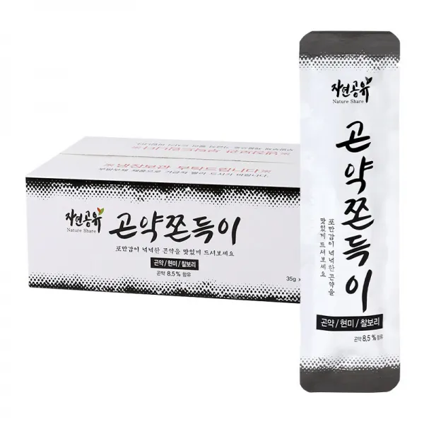 자연공유 곤약쫀득이, 35g, 20개