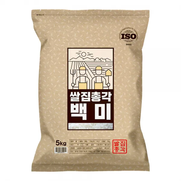 쌀집총각 백미, 5kg(상등급), 1개