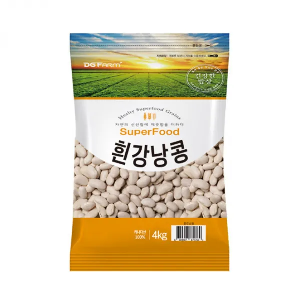 대구농산 흰강낭콩, 4kg, 1개